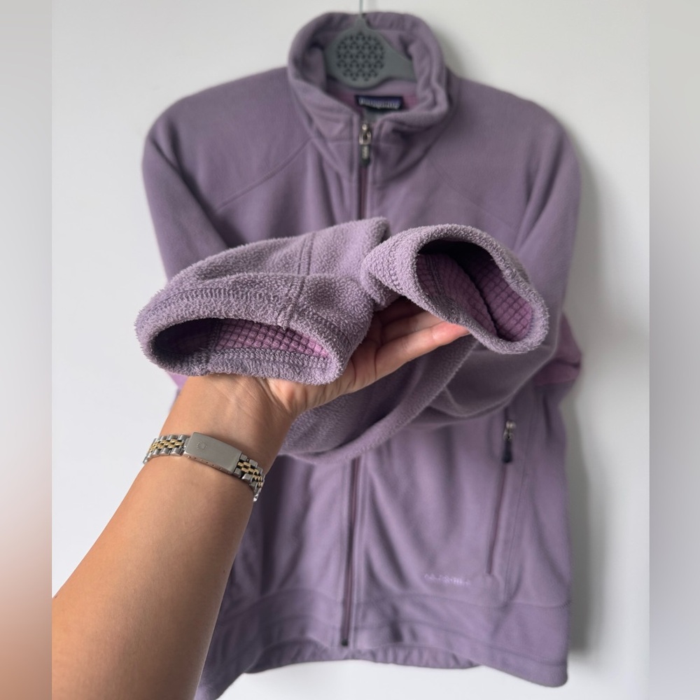 Patagonia R Polartec Fleece in Purple - Size L - Picture 5 of 9